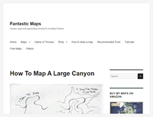 Tablet Screenshot of fantasticmaps.com
